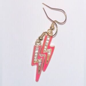 Lightening bolt earrings